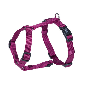 Nobby Classic H-shaped Harness Анатомическая шлея для собак с плавной регулировкой размера и классическим фастексом (Raspberry M-L)