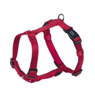 Nobby Classic H-shaped Harness Анатомическая шлея для собак с плавной регулировкой размера и классическим фастексом (Red L-XL)