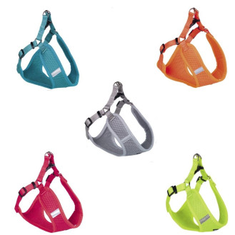 Nobby Mesh Reflect Air Step-in Harness Повітропроникна м'яка шлейка для собак зі світловідбивними смужками