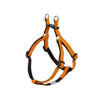 Nobby Soft Grip Step-in Harness Правильная шлея с мягкой подкладкой для собак с чувствительной кожей (Orange S-M)
