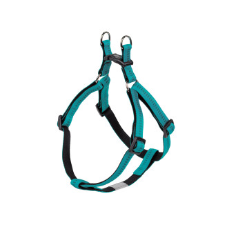 Nobby Soft Grip Step-in Harness Правильная шлея с мягкой подкладкой для собак с чувствительной кожей (Turquoise L-XL)