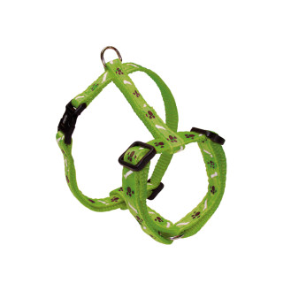 Nobby Mini H-shaped Harness Анатомическая шлейка для щенков и маленьких собак с плавной регулировкой размера (Lime XXS-XS)