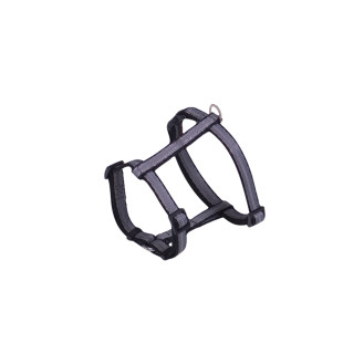 Nobby Mini Reflect H-shaped Harness Светоотражающая анатомическая шлейка для щенков и маленьких собак (Grey XXS-XS)