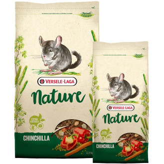 Versele-Laga Nature Chinchilla Беззерновий корм з вітамінами та мінералами для шиншил