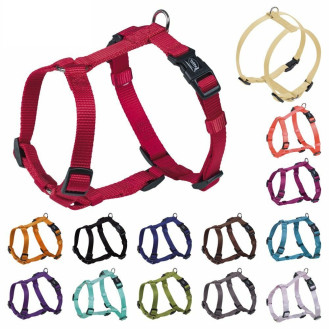 Nobby Classic H-shaped Harness Анатомічная шлея для собак з плавним регулюванням розміру та класичним фастексом