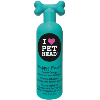 Pet Head Puppy Fun Shampoo Зволожуючий гіпоалергенний пом'якшуючий шампунь для цуценят віком від 8 тижнів