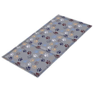 Nobby Cooling Mat Lissi Grey Охлаждающий коврик для собак и котов Серые лапки