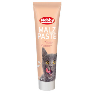 Nobby Malz Paste Cat Мультивітамінна паста для виведення шерсті зі шлунку котів