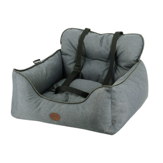 Nobby Kadek Автомобильная лежанка с ремнями безопасности для собак (Сірий 55 х 50 х 34 см (S))