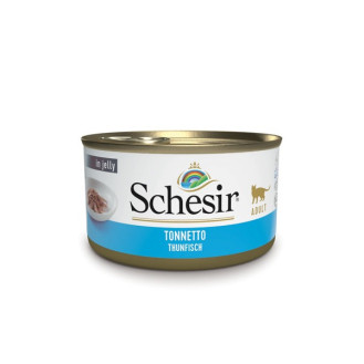 Schesir Adult Cat Tuna in Jelly Консерва для котів віком від 1 року Тунець у желе