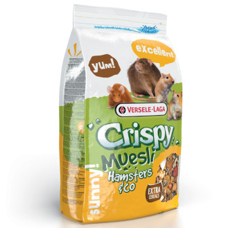 Versele-Laga Crispy Muesli Hamster Збалансований корм для хом'яків, щурів, мишей, піщанок