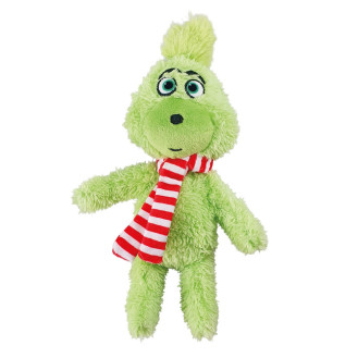 Nobby Xmas Plush Grinch Мягкая новогодняя игрушка для собак Гринч с пищалкой (25 см)