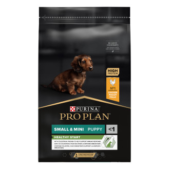 Purina Pro Plan Small & Mini Healthy Start Puppy Chicken Сухой корм с курицей для здорового развития щенков маленьких пород (7 кг)