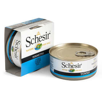 Schesir Adult Dog Tuna in Jelly Консерва для собак в возрасте от 1 года Тунец в желе