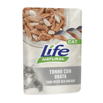 Life Cat Natural Tuna & Sea Bream Вологий корм для кішок Тунець з Дорадою