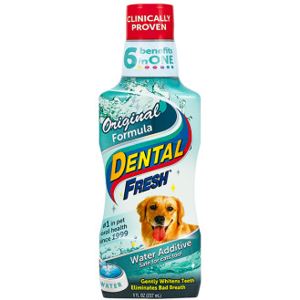 SynergyLabs Dental Fresh Dog Жидкость от зубного налета и запаха из пасти собак 