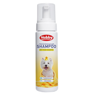 Nobby Shampoo Dry Foam Сухий шампунь для очищення шерсті цуценят віком від 12 тижнів та дорослих собак