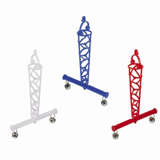 Nobby Bird Treat Holder Підвісний тримач ласощів для птахів з жердиною та дзвіночками