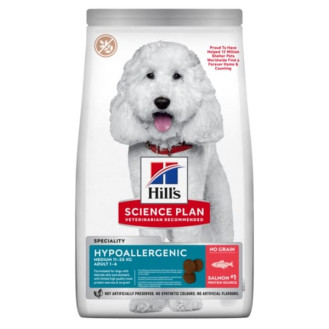 Hill's Science Plan Perfect Hypoallergenic Medium 11-25 kg Гипоалергенный сухой корм с лососем для собак средних пород