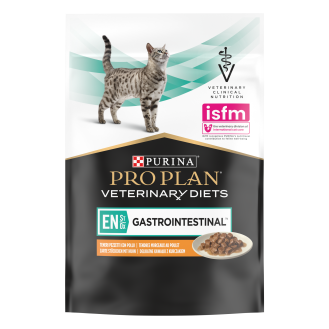 Purina Pro Plan Veterinary Diets EN Gastrointestinal Chicken Влажный лечебный корм с курицей для котов с заболеваниями желудочно-кишечного тракта