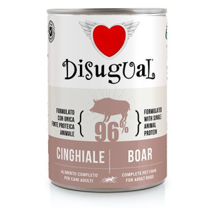 Disugual Dog MonoProtein 96% Boar Монопротеїновий консервований беззерновий корм для собак Паштет з Кабана