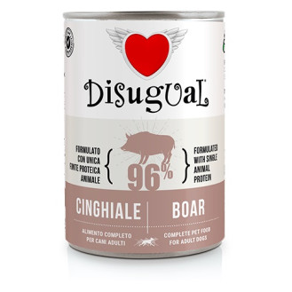 Disugual Dog MonoProtein 96% Boar Монопротеїновий консервований беззерновий корм для собак Паштет з Кабана