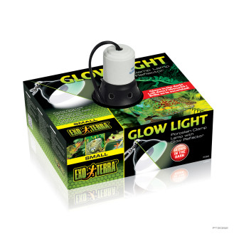 Exo Terra Glow Light Порцеляновий світильник для терарірума із поворотним затискачем та світловідбивачем