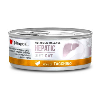 Disugual Metabolic Balance Diet Cat Hepatic Turkey Влажный лечебный корм для котов при заболеваниях печени Паштет из Индейки