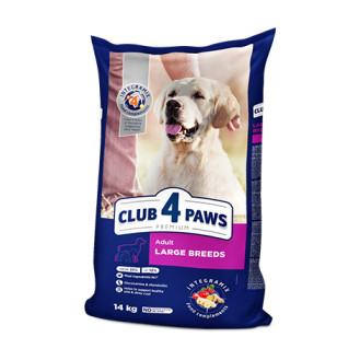 Club 4 Paws Premium Adult Large Breeds Сухий корм з качкою для дорослих собак великих порід