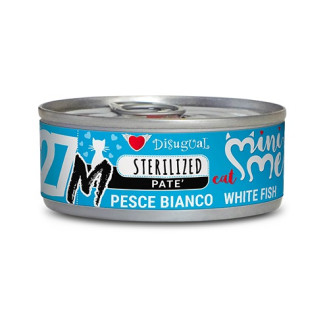 Disugual Mini Me MonoProtein Sterilized Cat 96% White Fish Монопротеїнова консерва для стерилізованих котів Паштет з Білої Риби
