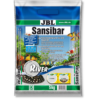 JBL Sansibar River Кварцевий донний ґрунт 0,8-1 мм для акваріумів і тераріумів