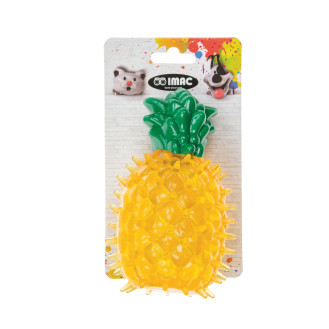 Imac Chew TPR Spiked Pineapple Игрушка для собак Шипованный Жевательный Ананас с пищалкой