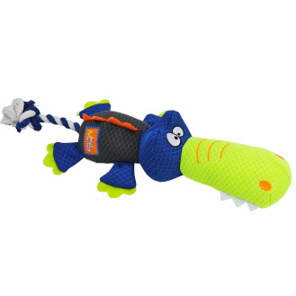 Nobby Mesh Squeaky Crocodile Мягкая игрушка для средних собак Трескучий Крокодил с пищалкой