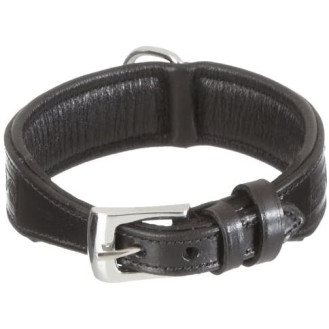 Nobby Leather Canduro Collar Кожаный усиленный ошейник для собак (Black L)