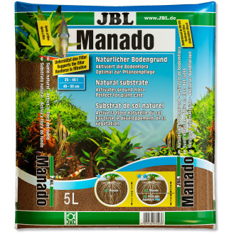 JBL Manado Натуральный субстрат 0,5-2 мм для пресноводных аквариумов (5 л)