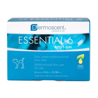 Dermoscent Essential-6 Spot-on Cats Краплі для догляду за шкірою котів при дерматологічних захворюваннях