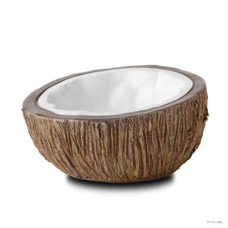 Exo Terra Water Dish Coconut Антибактериальная поилка для рептилий Кокос