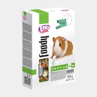 LoLo Pets Foody Guinea Pig Повнораційний корм для морської свинки з натуральними вітамінами