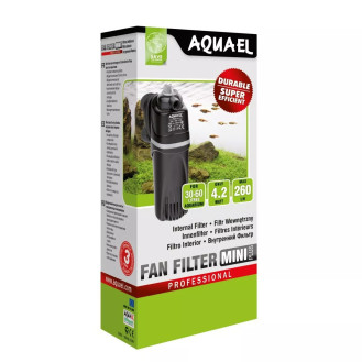 Aquael Fan Filter Mini Plus Внутрішній фільтр з помпою для очищення та аерації маленького акваріума