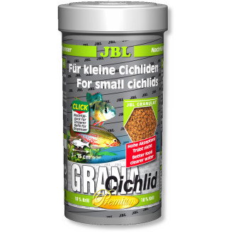 JBL Premium Grana Cichlid Основний корм у формі гранул для хижих цихлід розміром 5-15 см