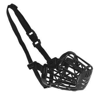 Nobby Standart Muzzle Регулируемый классический намордник-корзинка для собак (Black XL)
