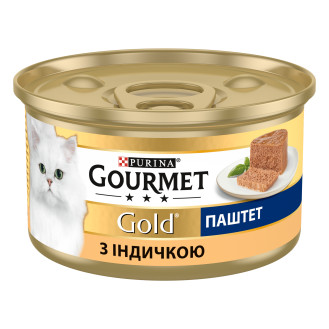 Gourmet Gold Paste Turkey Консерва для котів Паштет з індичкою