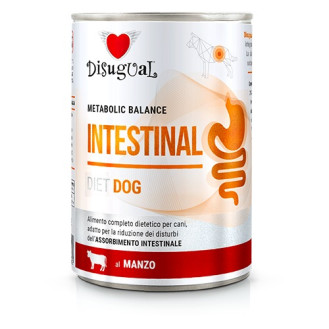 Disugual Metabolic Balance Diet Dog Intestinal Beef Вологий лікувальний корм для собак при розладах травлення Паштет з Яловичини