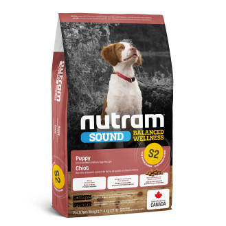 Nutram S2 Sound Balanced Wellness Puppy Chicken & Whole Eggs Сухий корм з куркою та цільними яйцями для цуценят