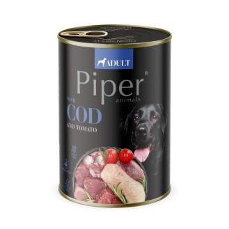 Dolina Noteci Piper Grain Free Cod & Tomato Беззернова консерва для собак з Тріскою та Томатами