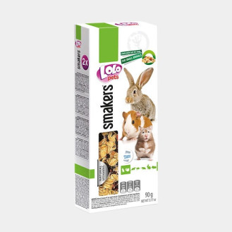 LoLo Pets Smakers Rodents & Rabbit Muesli Лакомства для грызунов и кроликов Мюсли