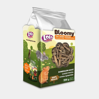 LoLo Pets Bloomy Small Animals Dandelion Root Ласощі для гризунів та кроликів Корінь Кульбаби