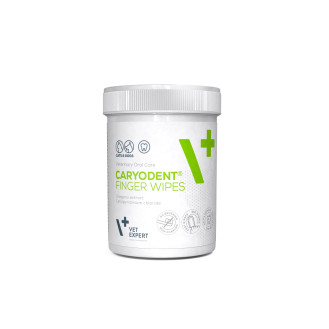 VetExpert Caryodent Finger Wipes Салфетки на палец для чистки зубов собак и котов