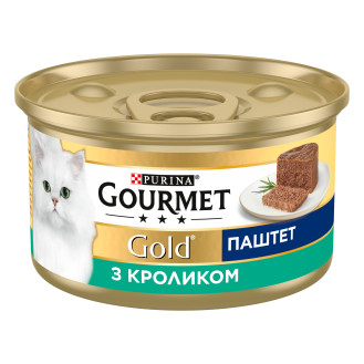 Gourmet Gold Paste Rabbit Консерва для котів Паштет з кроликом