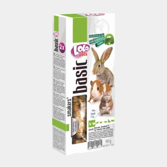 LoLo Pets Smakers Rodents & Rabbit Broccoli Ласощі для гризунів та кроликів з броколі